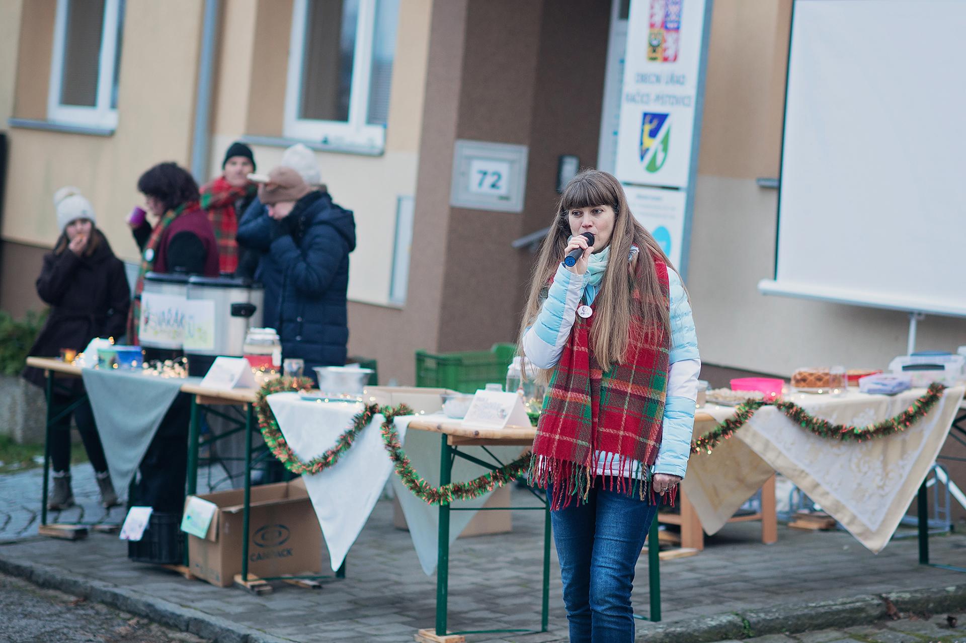 Alice Franková, místostarostka, hlavní pořadatelka sousedské akce